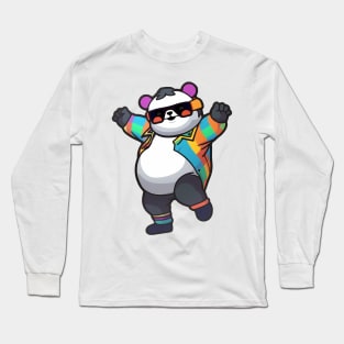 Party Panda Long Sleeve T-Shirt